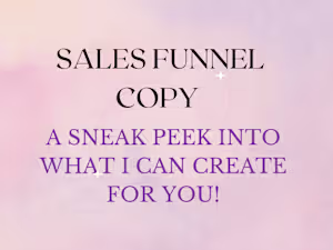 Copywriting Project Sample