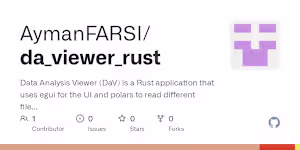 Data Analysis Viewer (DaV)