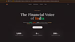 Reimagined LLA website as personalised