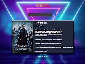 Movies Information Website