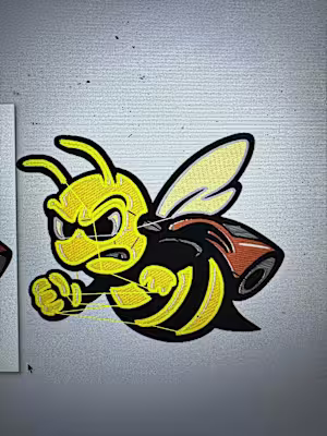 Scat Bee custom car logo