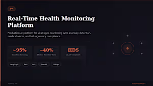 Built a production AI platform