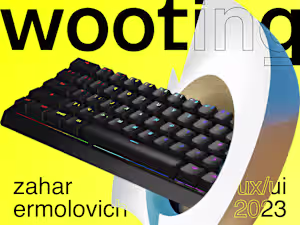 Wooting website redesign