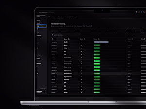 Admin dashboard for managing users,
