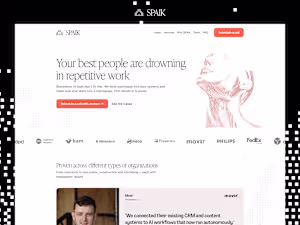 SPAIK Marketing Website Design and Development