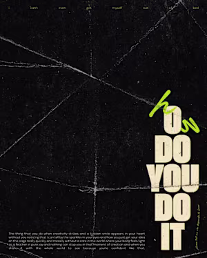 Poster on  creativity