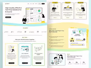 Website Design for Education platform