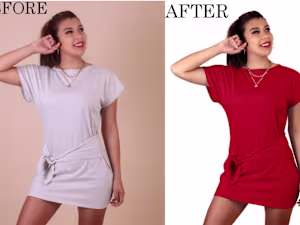 I will change color of anything in photoshop super fast delivery