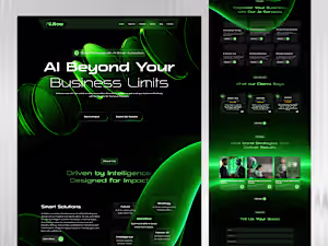 Expert AI Developer Needed for Innovative Landing Page