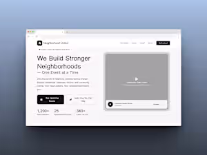 Non-Profit Website Lead Funnel

Community Development