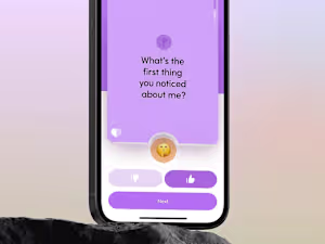 Couples Dating App UX/UI Design for Asol Design Agency