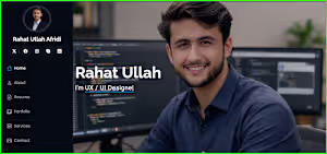 Personal Web Developer Portfolio
I built