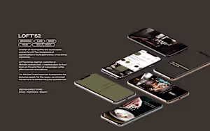 LOFT'52, a dinning experience - brand identity