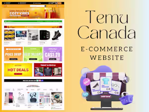 Temu | E-Commerce Website