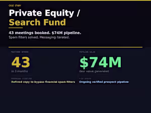 PRIVATE EQUITY / SEARCH FUND