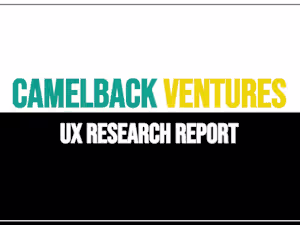 CBV UX RESEARCH REPORT