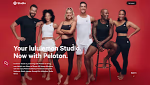 Lululemon Studio E-commerce Development