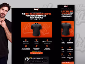 UndrDog - Founder Story Landing Page