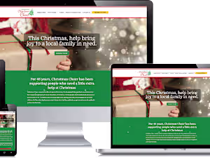 Website for a non-profit