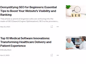 Medium and Hubpages Publications