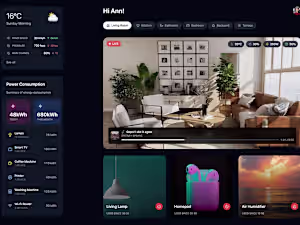 Sync- Smart Home Dashboard