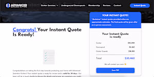 ASG — Instant Gutter Quote