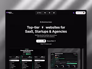 Mogy Studio Framer Website