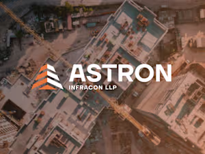 Astron Infracon LLP – Logo Design & Corporate Brand Identity