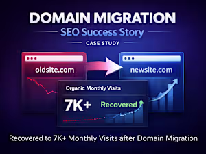 Domain Migration SEO Recovery 39% Traffic Recovered in 3 Months