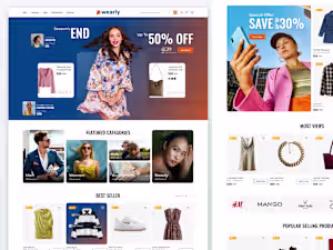 Wearly – Conversion-Driven Fashion E-Commerce Platform