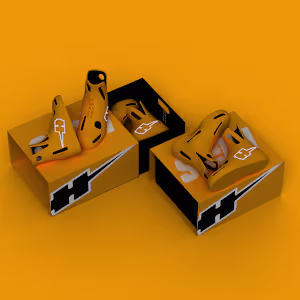 Sneaker box visualisation- CLO :: 