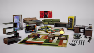 Stylized Cyberpunk Environments