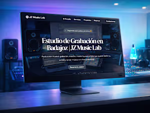 JZ Music Lab 🎸
High-converting website