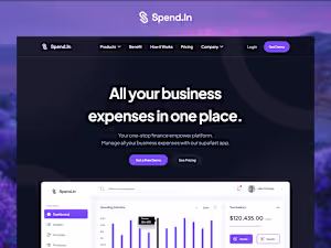 SpendIn - Figma to Framer Development