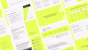 Pitch deck design for an energy-sector company, they had the...