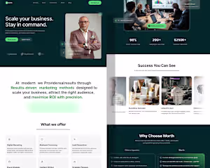 WORTH is a modern, conversion-focused