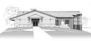 Commercial building illustrations for U.S.-based