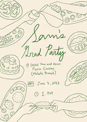 Hand-Drawn Style for Posters