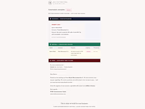 Wild Automations — Live Demo