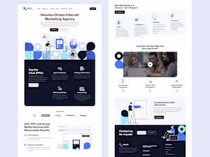 SaaS Landing Page Design &