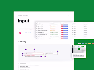 Design system for a CRM