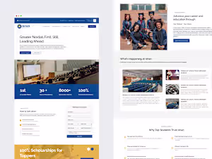 Educational Institution Website Redesign