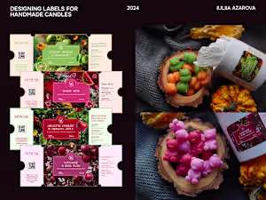 Unique Product Label and Packaging Design