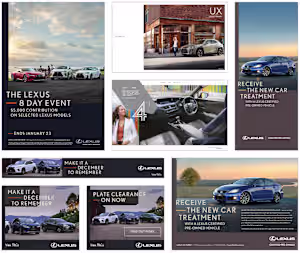 Digital and print finished art roll-out