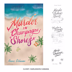 Illustrated Published Book Covers