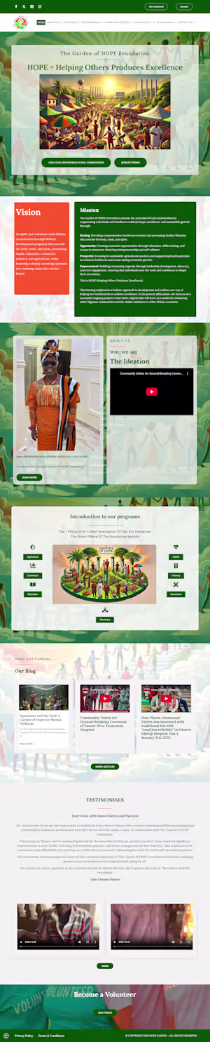 I designed and developed a modern, fully responsive WordPres...