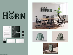 NaviHorn - Corporate Brand Identity