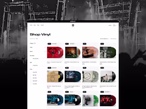 EMPIRE · Independent Record Label — Framer Commerce Web Dev 💻