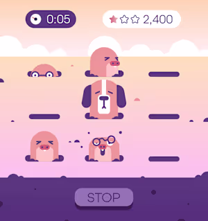 Many Moles - Mini Game - Rive