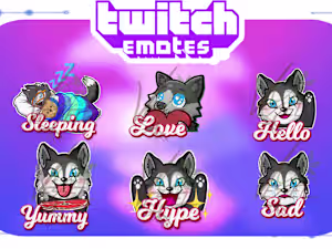 "Custom Twitch Emotes Design Services | Bring Your Chat to Life"